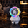 Astro Series Astronaut Mini Desktop Fan – Portable USB Rechargeable Fan with RGB Night Light