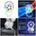 Astro Series Astronaut Mini Desktop Fan – Portable USB Rechargeable Fan with RGB Night Light